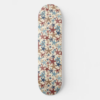 Met sterren bezaaid persoonlijk skateboard