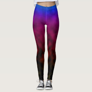 Met sterren bezaaide afdaling leggings