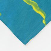 Met sterren bezaaide fleece deken (Hoek)