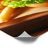 met sterren bezaaide hamersensatie poster (Hoek)