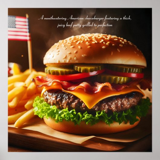 met sterren bezaaide hamersensatie poster (Voorkant)