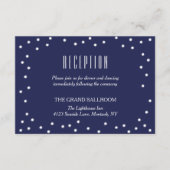 Met sterren bezaaide hemel | Rode strepen | Ontvan Informatiekaartje (Voorkant)