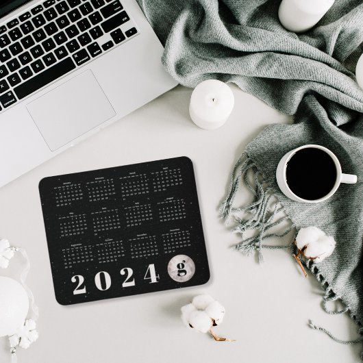 Met sterren bezaaide nachthemel Maan Persoonsgebon Muismat