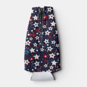 met sterren omzoomde viering flesjeskoeler (Achterkant)