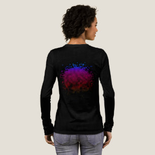 Met sterren verlichte afdaling Tri-Blend shirt