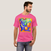 Met sterren verlichte fruitmand. Nu kopen T-shirt (Voorkant volledig)