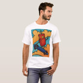 Met stijl t-shirt (Voorkant volledig)