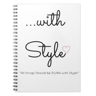 ...met Stijldraaiboek Notitieboek