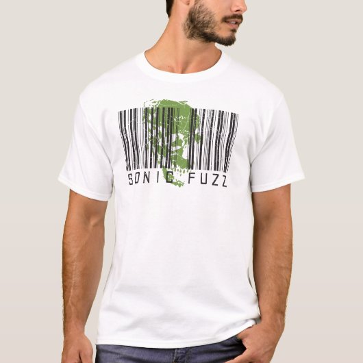 met streepjescode t-shirt (Voorkant)