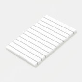 Met strips grijs, wit met inscriptie voor lijst post-it® notes (Schuin)