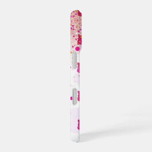 met suiker beklede veer iPhone 16 hoesje (Rechterkant)