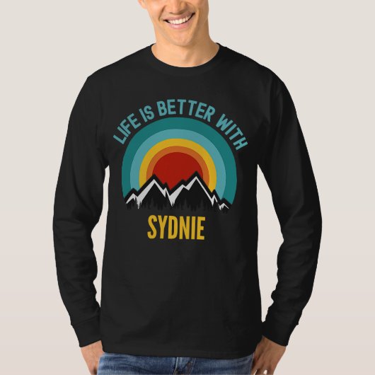 Met Sydnie Dating Sydnie T-shirt (Voorkant)