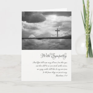 Met sympathie, Christelijke kaart met geschriften