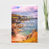 Met sympathie, Christelijke kaart met geschriften (Voorkant)