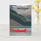 Met sympathie, de groet van de Bergkano's Kaart (Gele Bloem)