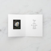 Met sympathie Gevouwen Wenskaart Kaart (Binnen)