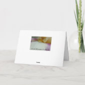 Met sympathie Iris Kaart (Achterkant)