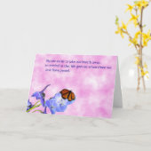 Met sympathie kaart (Gele Bloem)