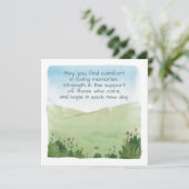 Met sympathie kaart (Staand voorkant)