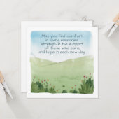 Met sympathie kaart (Voorkant / Achterkant in situ)