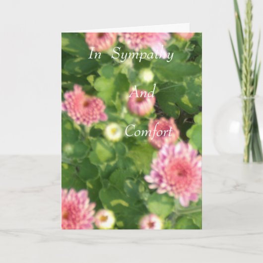Met sympathie kaart (Voorkant)