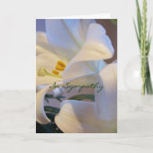 Met sympathie kaart (Voorkant)