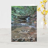 Met sympathie  Kaart (Gele Bloem)