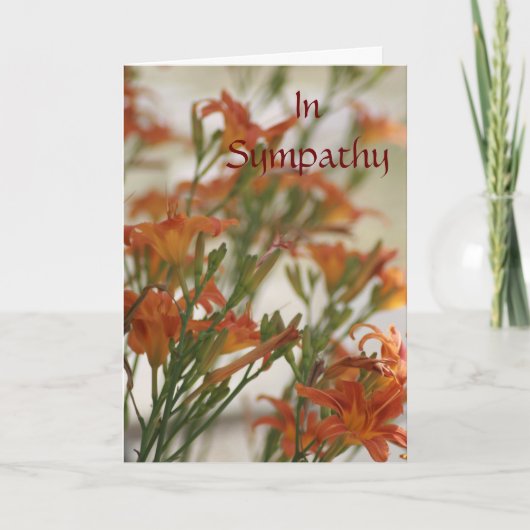 Met sympathie kaart (Voorkant)