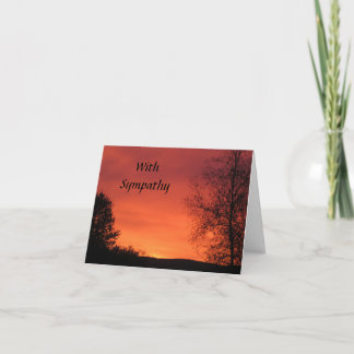 Met Sympathie majestueuze kaart