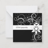 Met sympathie notitiekaartje (Voorkant)