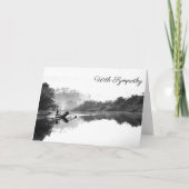 Met sympathie voor de Sri Lankaanse vissers Feestdagen Kaart (Voorkant)