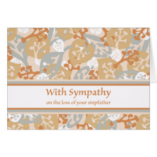 Met sympathie voor het verlies van je vader