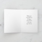 Met sympathie zien rode papavers Glas in lood erui Kaart (Binnen)