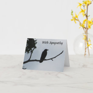 Met Sympathy Card - De kraaien weten alles Kaart