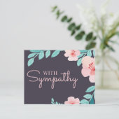 MET SYMPATHY-kaart Briefkaart (Staand voorkant)
