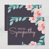 MET SYMPATHY-kaart Briefkaart (Voorkant / Achterkant)
