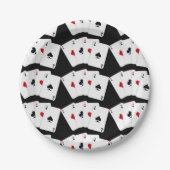 Met tapekaart wordt bord voor partijpapier gebruik (Voorkant)