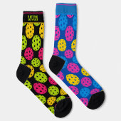 Met tekst Grappig oneven "Dot Dink" Sock Sokken (Rechts)