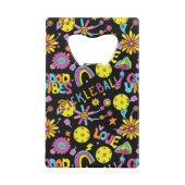 Met tekst, Groovy, retro 90s, Creditkaart Flessenopener (Achterkant)