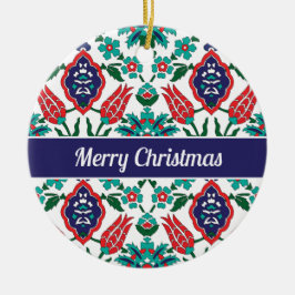 Met tekst 💙 💚 mooie Turkse tegels Keramisch Ornament