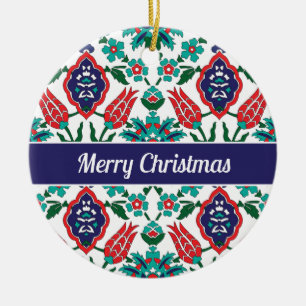 Met tekst 💙 💚 mooie Turkse tegels Keramisch Ornament