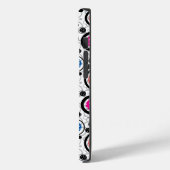 Met tekstpatroon met Pickleballen iPhone 14 Case-Mate iPhone Case (Achterkant / Links)