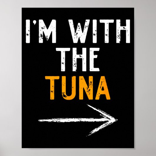 met The Tuna Grappige Halloween Matching Koppel Poster (Voorkant)