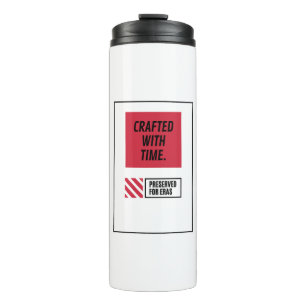 Met Tijd Gemaakt Thermische Bekertumbler Thermosbeker