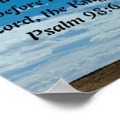 Met trompetten maken vreugdevolle geluiden naar de poster (Hoek)