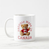 Met trots gemaakt in Canada met Teddy Bear Koffiemok (Links)