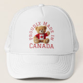Met trots gemaakt in Canada met Teddy Bear Trucker Pet (Voorkant)