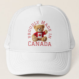 Met trots gemaakt in Canada met Teddy Bear Trucker Pet