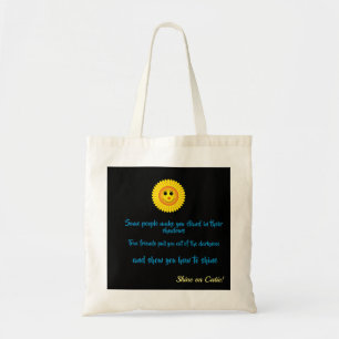 Met True Friends kun je glanzen Tote Bag
