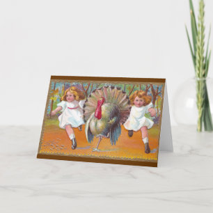 Met Turkije Feestdagen Kaart